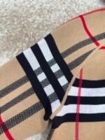 BURBERRY warhorse double-sided cashmere plaid hooded jacket - Image 14