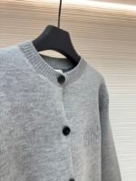 MIUMIU embroidered teddy fur crew neck sweater - Image 13