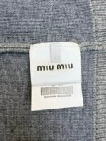 MIUMIU embroidered teddy fur crew neck sweater - Image 18