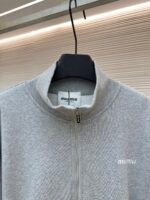 MiuMiu half-zip embroidered sweatshirt - Image 3