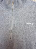 MiuMiu half-zip embroidered sweatshirt - Image 5