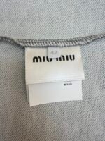 MiuMiu half-zip embroidered sweatshirt - Image 18