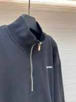 MiuMiu half-zip embroidered sweatshirt - Image 15