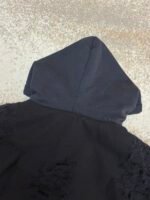 Balenciaga heavy erosion washed large destruction cotton bomber jacket - Image 11