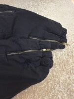 Balenciaga heavy erosion washed large destruction cotton bomber jacket - Image 7