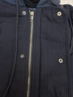 Balenciaga heavy erosion washed large destruction cotton bomber jacket - Image 10