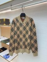Burberry zip-up sweater