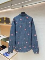 Louis Vuitton Mountain Walnut Cherry Blossom Rhinestone Trousers - Image 2