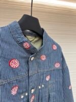 Louis Vuitton Mountain Walnut Cherry Blossom Rhinestone Trousers - Image 8