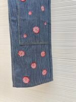 Louis Vuitton Mountain Walnut Cherry Blossom Rhinestone Trousers - Image 7