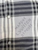 Louis Vuitton flannel jacquard lettering shirt - Image 7