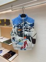 Louis Vuitton Ski Sleeveless Seamed Tank Top