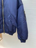 Balenciaga runway-style quilted bomber jacket - Image 13