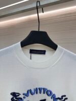 Louis Vuitton Nigo collaboration volcano embroidered knitted short-sleeved T-shirt - Image 3