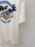 Louis Vuitton Nigo collaboration volcano embroidered knitted short-sleeved T-shirt - Image 15