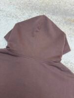 MiuMiu cocoa brown logo zip-up sweatshirt jacket - Image 14