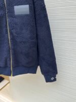 Louis Vuitton Teddy sheep and wool blend suede belted jacket - Image 14