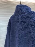 Louis Vuitton Teddy sheep and wool blend suede belted jacket - Image 12