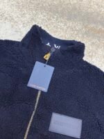 Louis Vuitton Teddy sheep and wool blend suede belted jacket - Image 11