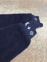 Louis Vuitton Teddy sheep and wool blend suede belted jacket - Image 7