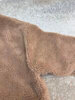 Louis Vuitton Teddy sheep and wool blend suede belted jacket - Image 8