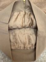 Louis Vuitton Teddy sheep and wool blend suede belted jacket - Image 5