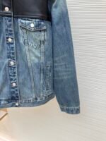 Prada leather denim jacket - Image 15