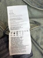 Prada leather denim jacket - Image 17