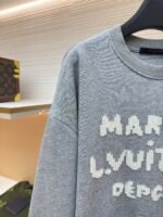 Louis Vuitton embroidered crochet lettering sweatshirt - Image 4