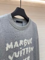Louis Vuitton embroidered crochet lettering sweatshirt - Image 14
