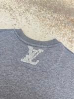 Louis Vuitton embroidered crochet lettering sweatshirt - Image 11