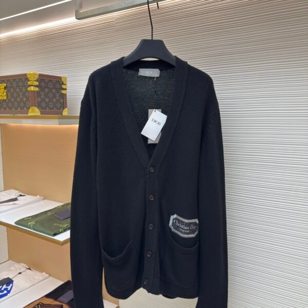 Dior logo cashmere cardigan