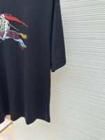 Burberry colorful cavalry embroidered round neck short sleeves - Image 15