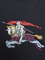 Burberry colorful cavalry embroidered round neck short sleeves - Image 7