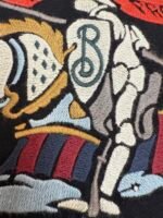 Burberry colorful cavalry embroidered round neck short sleeves - Image 6