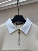 Louis Vuitton monogram embroidered zip-up sweatshirt - Image 3