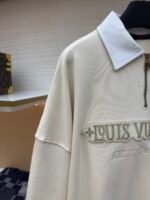 Louis Vuitton monogram embroidered zip-up sweatshirt - Image 5
