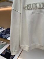 Louis Vuitton monogram embroidered zip-up sweatshirt - Image 16