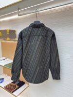 Louis Vuitton diagonal striped lettering shirt - Image 2