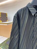 Louis Vuitton diagonal striped lettering shirt - Image 15