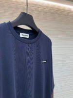 MiuMiu brown striped fake two-piece long-sleeved - Image 16