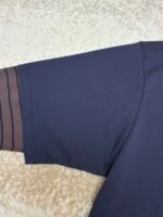 MiuMiu brown striped fake two-piece long-sleeved - Image 12