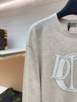 Dior lettering jacquard sweatshirt - Image 4