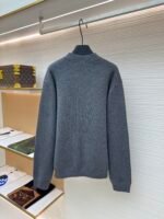 Prada music logo embroidered knitted sweater - Image 2