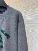 Prada music logo embroidered knitted sweater - Image 5