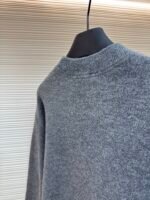 Prada music logo embroidered knitted sweater - Image 15