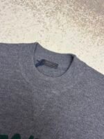 Prada music logo embroidered knitted sweater - Image 14