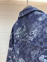 Gucci all-over jacquard denim jacket - Image 8