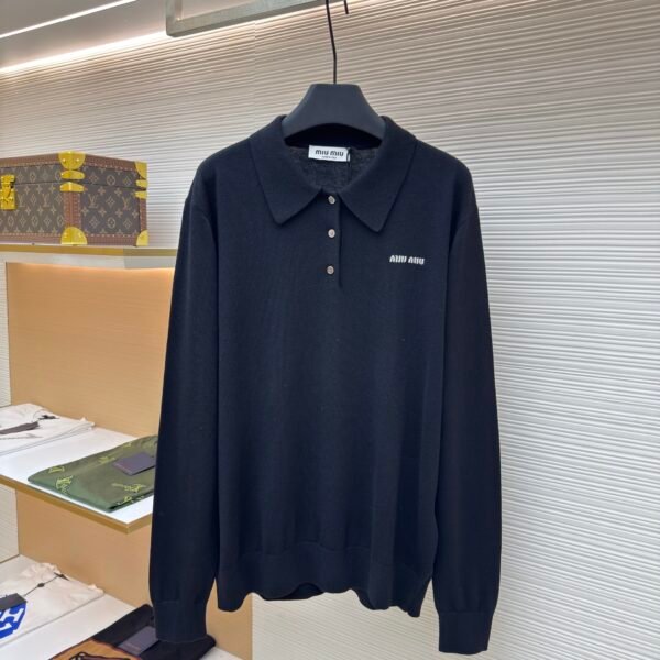 MiuMiu wool knitted polo shirt