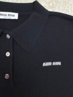 MiuMiu wool knitted polo shirt - Image 9